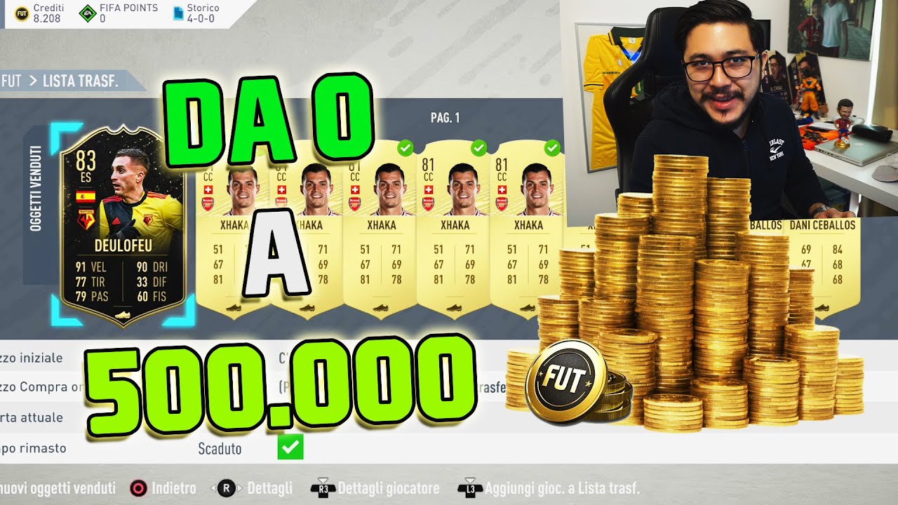 DA 0 A 500.000 CREDITI! - NUOVA SERIE!! EP. 1 - FIFA 20 Ultimate Team