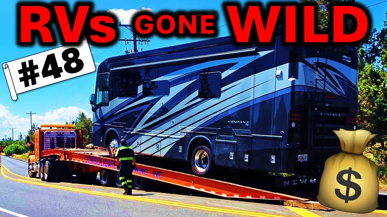 RV Roofs Torn Off on Cam! RVs Gone Wild #48 WOW Crazy Stupid Custom updated for new channel! 2025