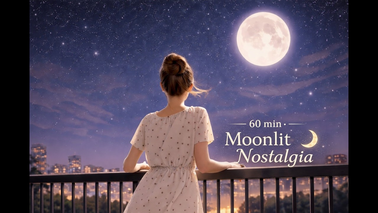 Moonlit Nostalgia 🌙 | Vintage Piano for Deep Sleep (1 Hour)