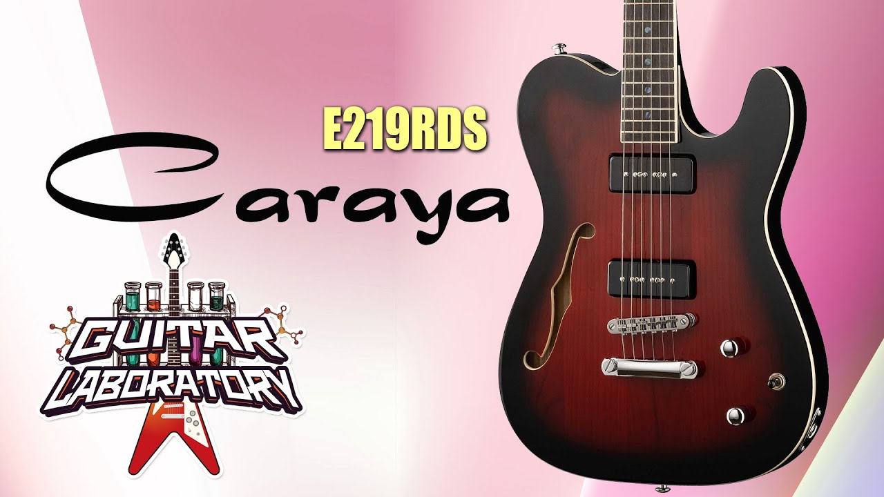 Электрогитара Caraya E219 - необычный телекастер