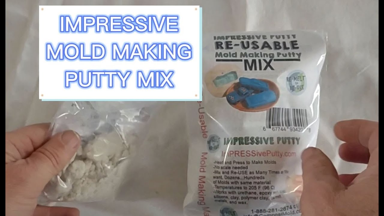 Lowest Cost Reusable Mold Making Material Using the IMPRESSIVE PUTTY MIX
