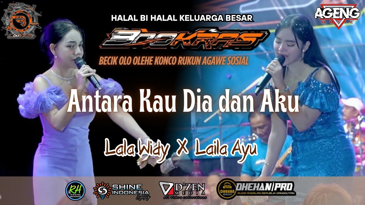 ANTARA KAU DIA & AKU  - LALA WIDY x LAILA AYU - AGENG MUSIK - BOOKRAS 2025