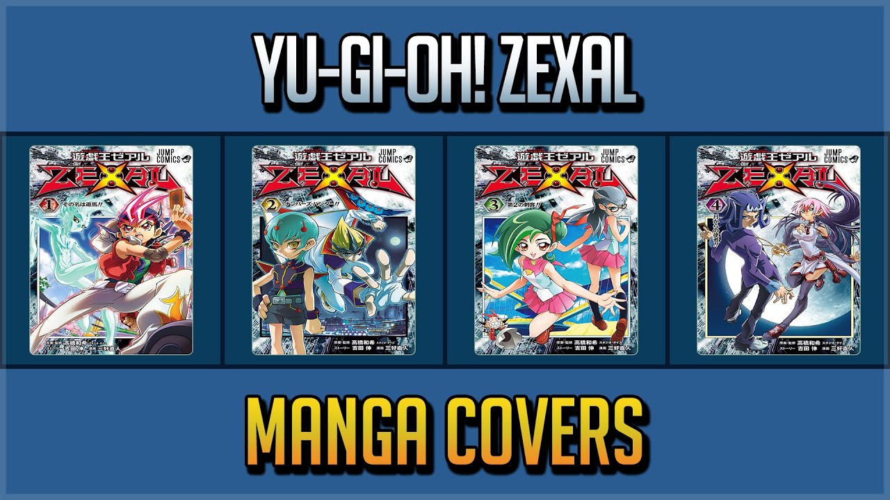 YU-GI-OH! ZEXAL MANGA COVERS VOL.1~9 END