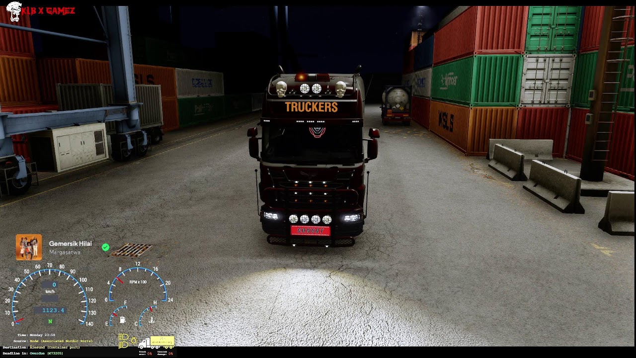 EURO TRUCK SIMULATOR 2 (ETS2)-TEST JOB AMAT-AMAT BERAT