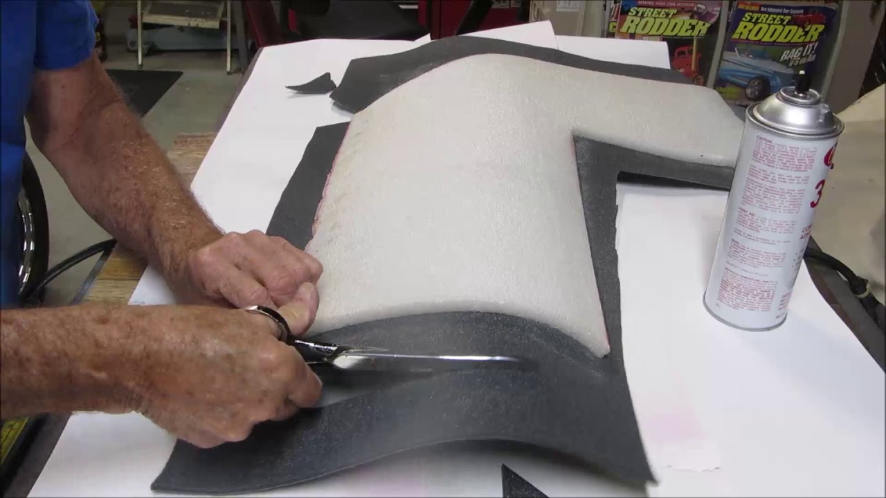 Making a Headliner for the Hot Rod, Part 2