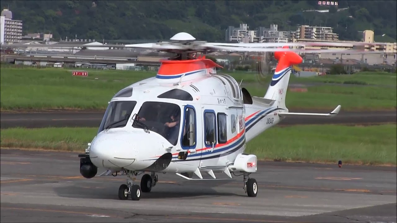 Leonardo AW169 Engine-Startup JA04AP「あかつき」
