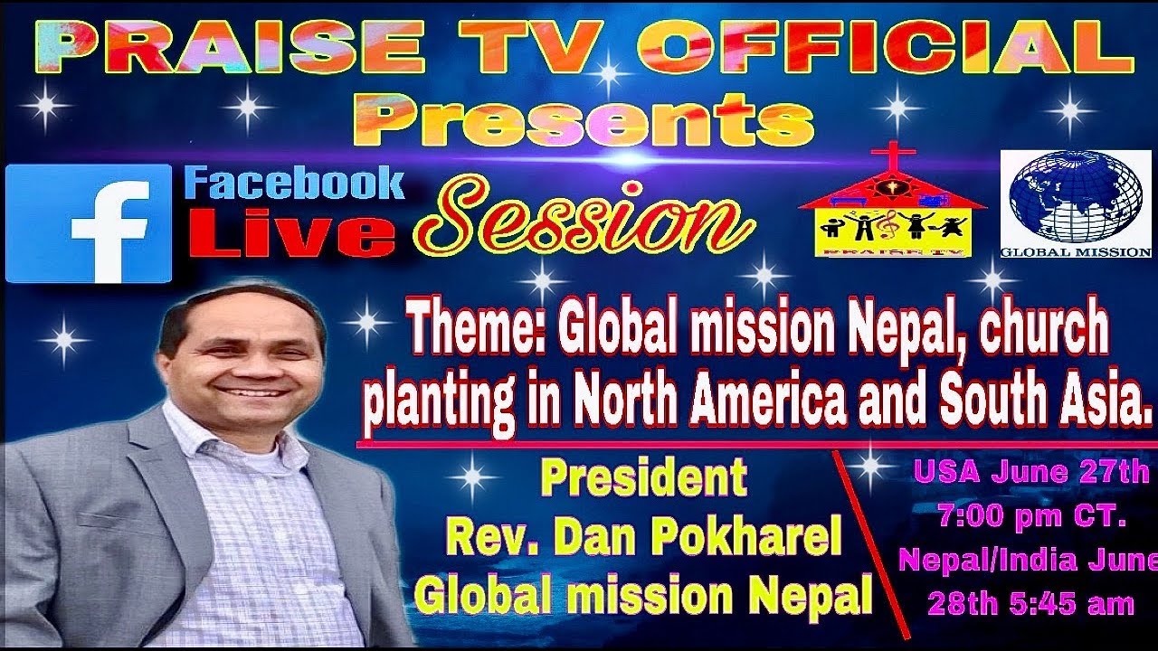 Nepali Christian  interview with Rev. Dan Pokharel Church planting & Global mission
