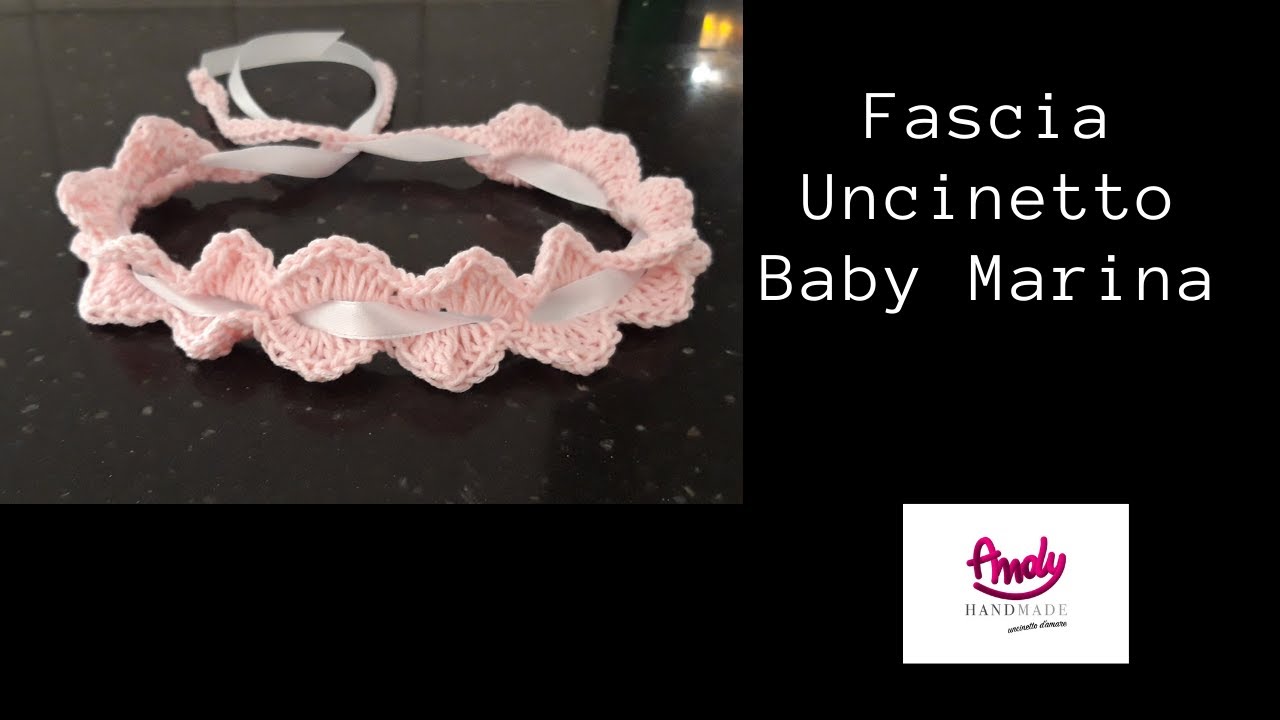 TUTORIAL Fascia Uncinetto    Baby Marina