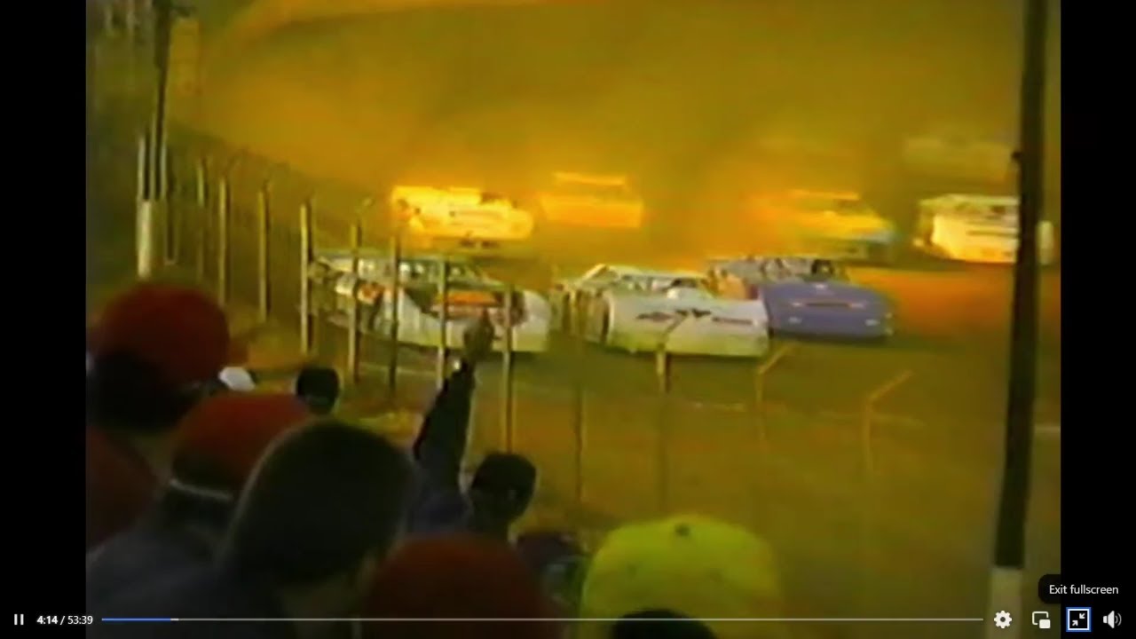 CHEROKEE SPEEDWAY GAFFNEY SC OUR NOVEMBER 19TH 1995  100 LAP LATE MODEL A MAIN 12 PAY