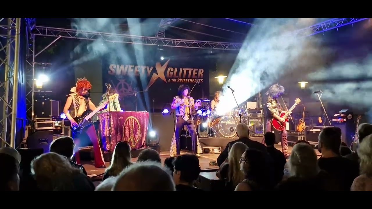 SWEETY GLITTER & THE SWEETHEARTS live Burgdorf 30.04.2024 Smoke On The Water