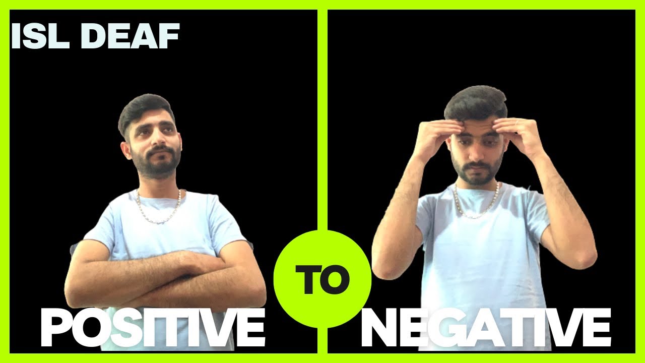 FIRST I HOW TO ARE YOUR? ( POSITIVE TO NEGATIVE ) || ISL DEAF || Stay Life❤️
