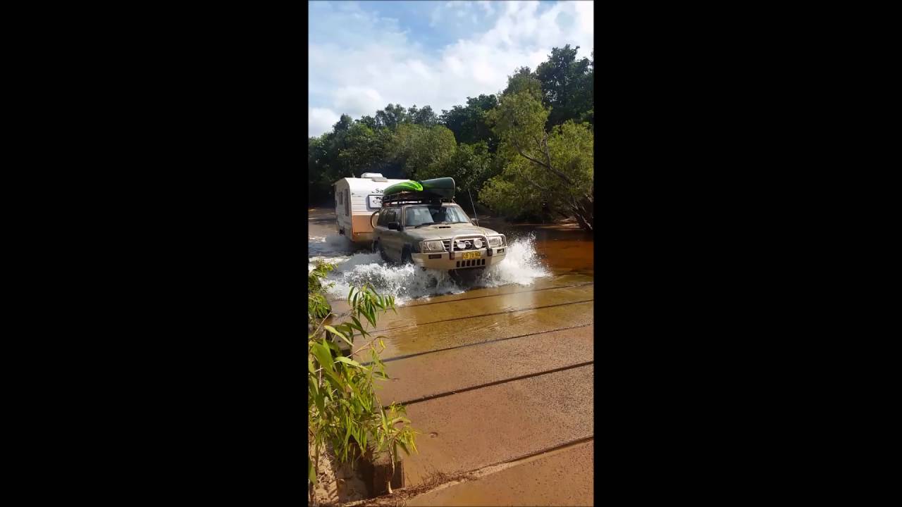 Crossing the Wenlock River 2Jul16