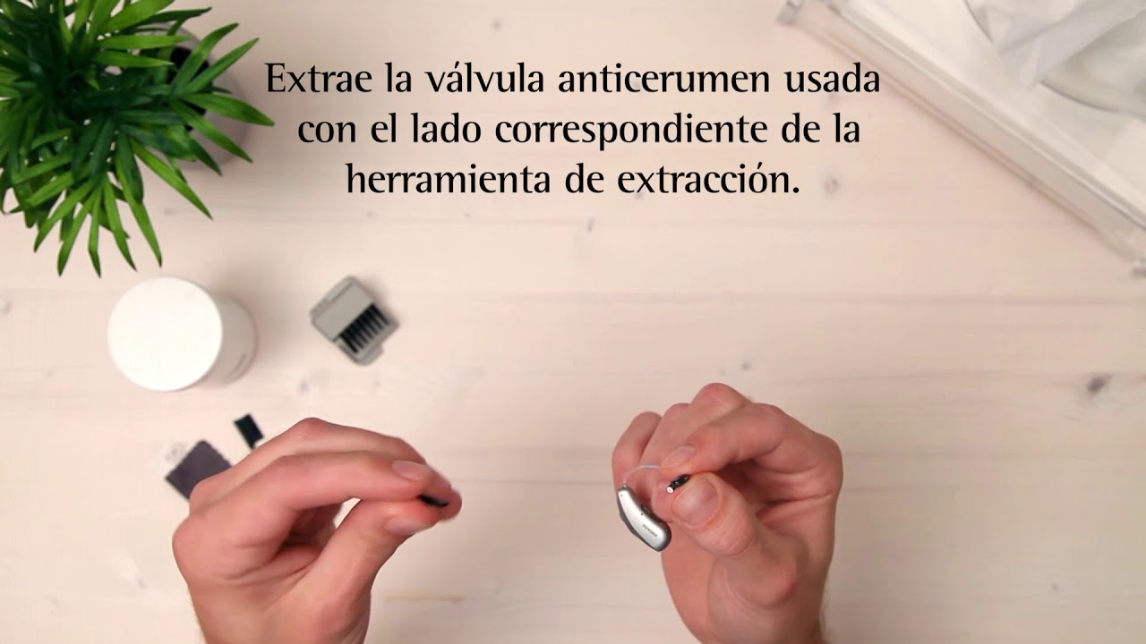 Como limpiar un audífono RIC