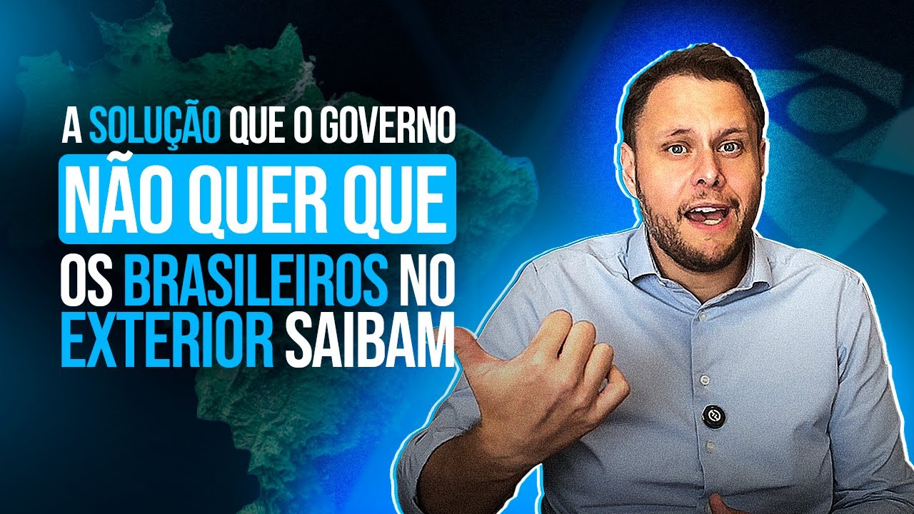 CNR - O GOVERNO NÃO QUER que os brasileiros no exterior descubram essa alternativa financeira.