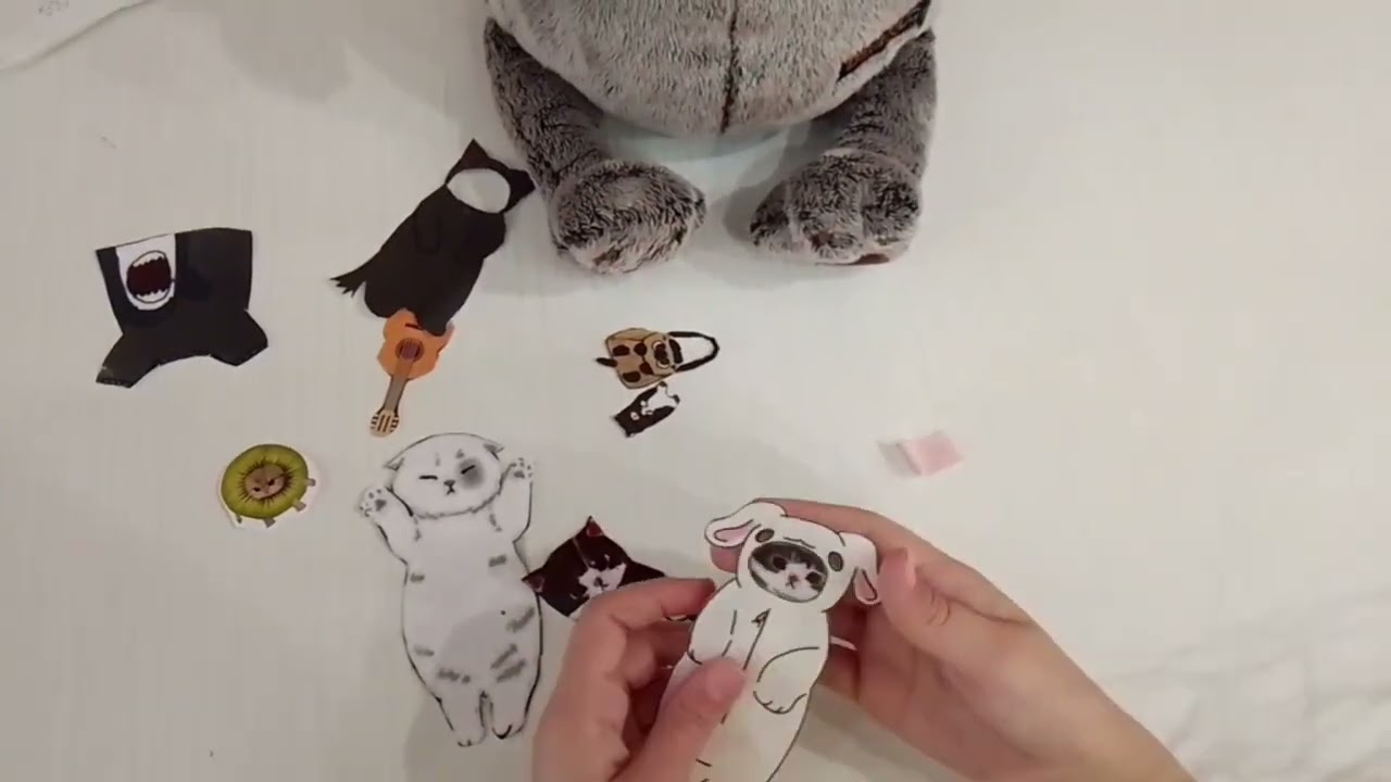 😼 Распаковка. #2 распаковка котят вместе с моим котиком басиком!