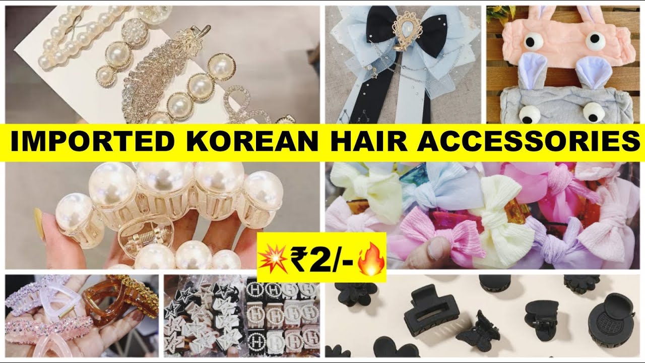 KOREAN HAIR ACCESSORIES WHOLESALE MARKET | IMPORTED KOREAN HAIR ACCESSORIES MARKET | KOREAN CARDS
