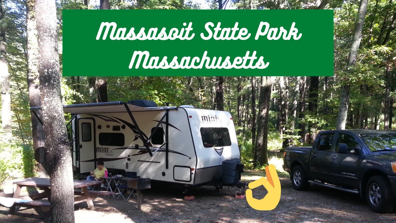 Massasoit State Park. NICE wooded park. Also, Plimoth Plantation & the Mayflower II. Massachusetts.