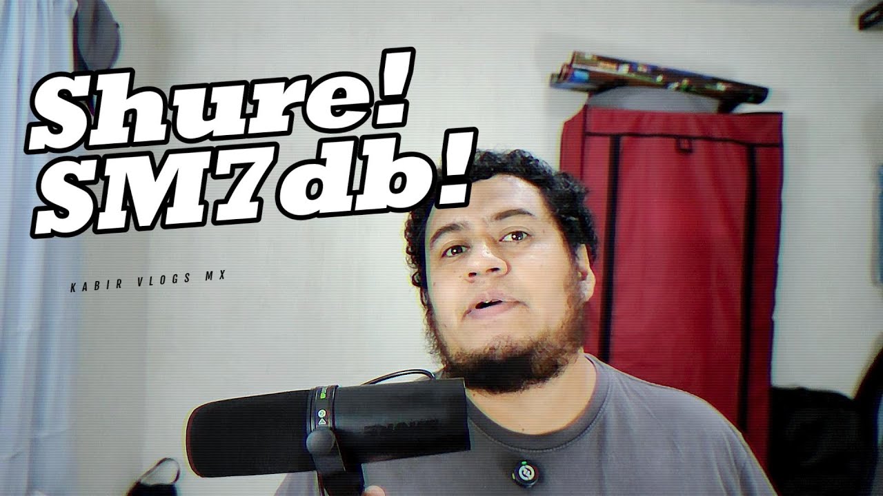 #shure  SM7DB UNBOXING