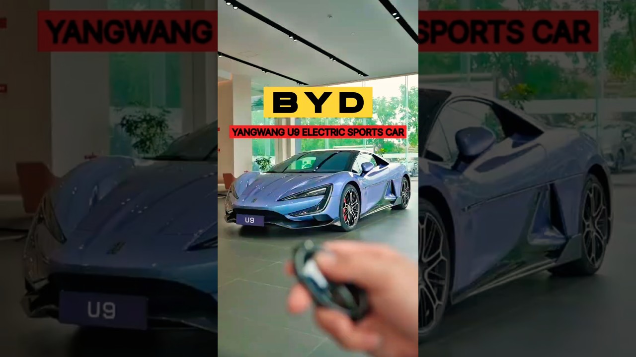 BYD Yangwang U9: The Electric Supercar That Shocks the World #byd #trending #electricsupercar
