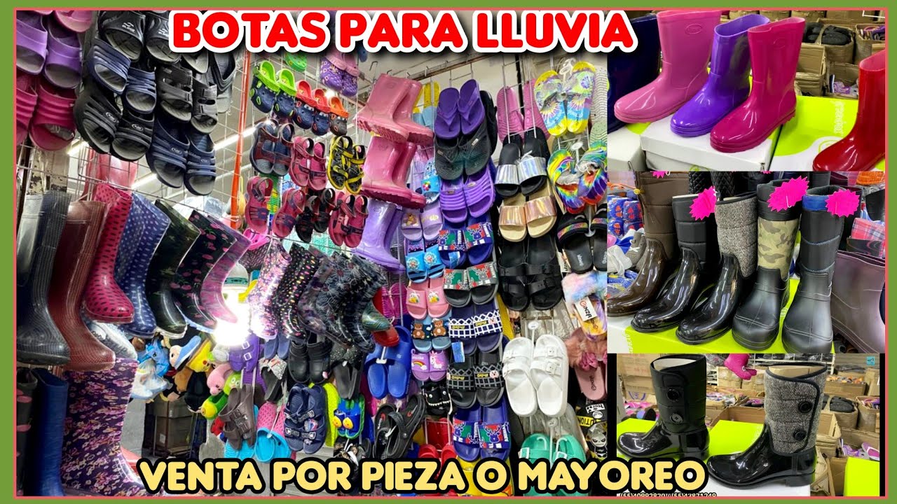 BOTAS PARA LLUVIA 🙀 SUPER ECONÓMICAS 💸Para hacer negocio 