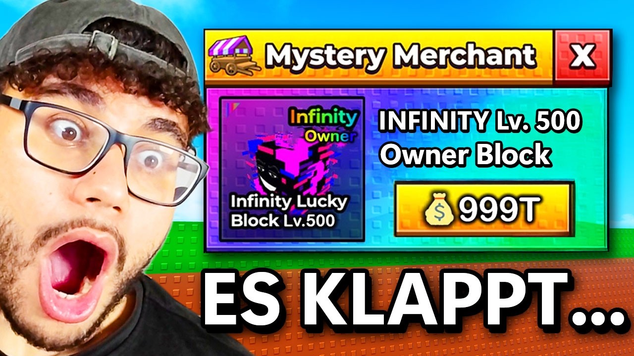 100% KOSTENLOSE TAKTIK für INFINITY Lucky Block!