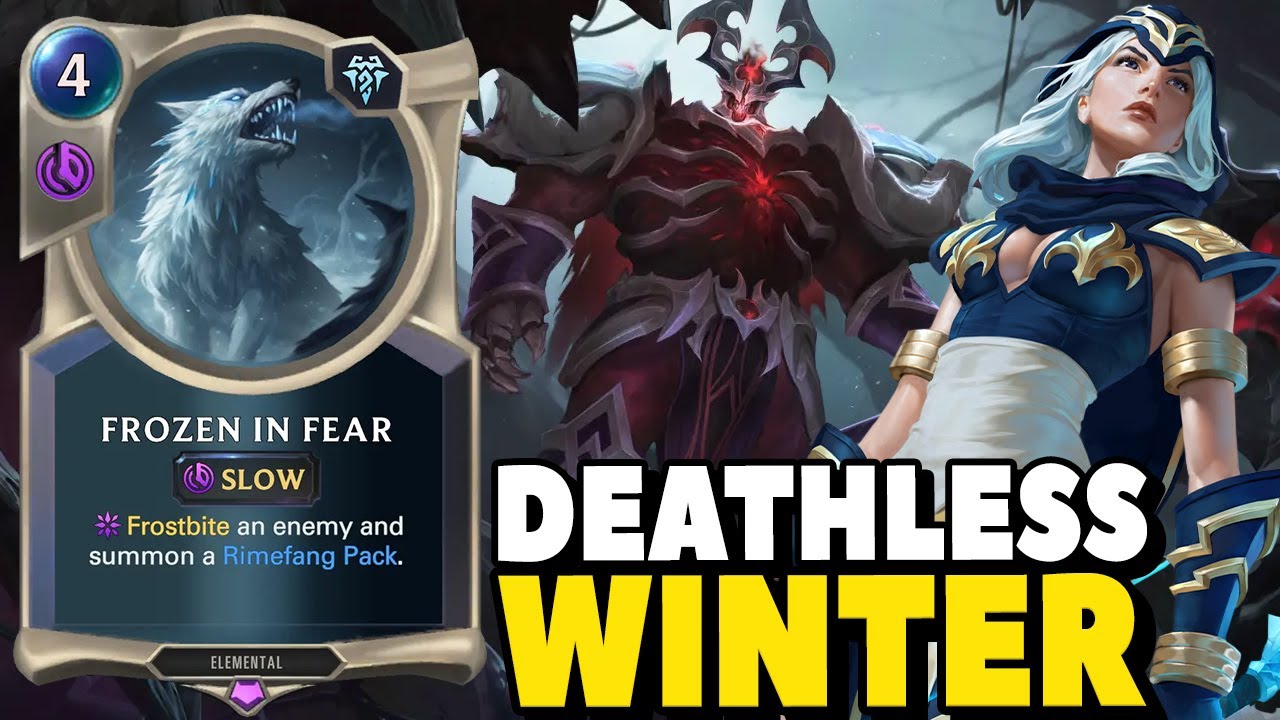 Deathless Winter - Ashe & Mordekaiser Deck - Legends of Runeterra