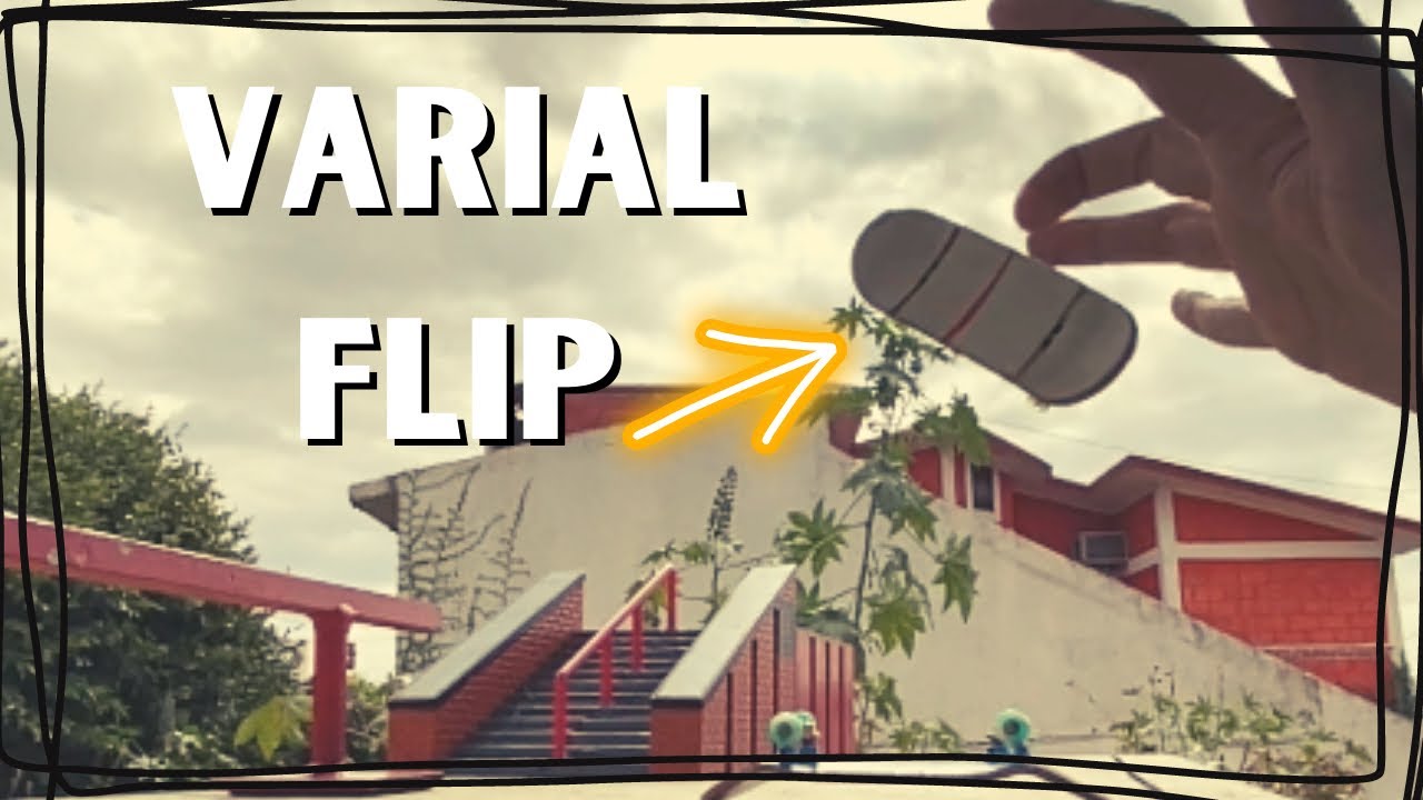 Cómo Hacer Varial Flip En Fingerboard Fácil
