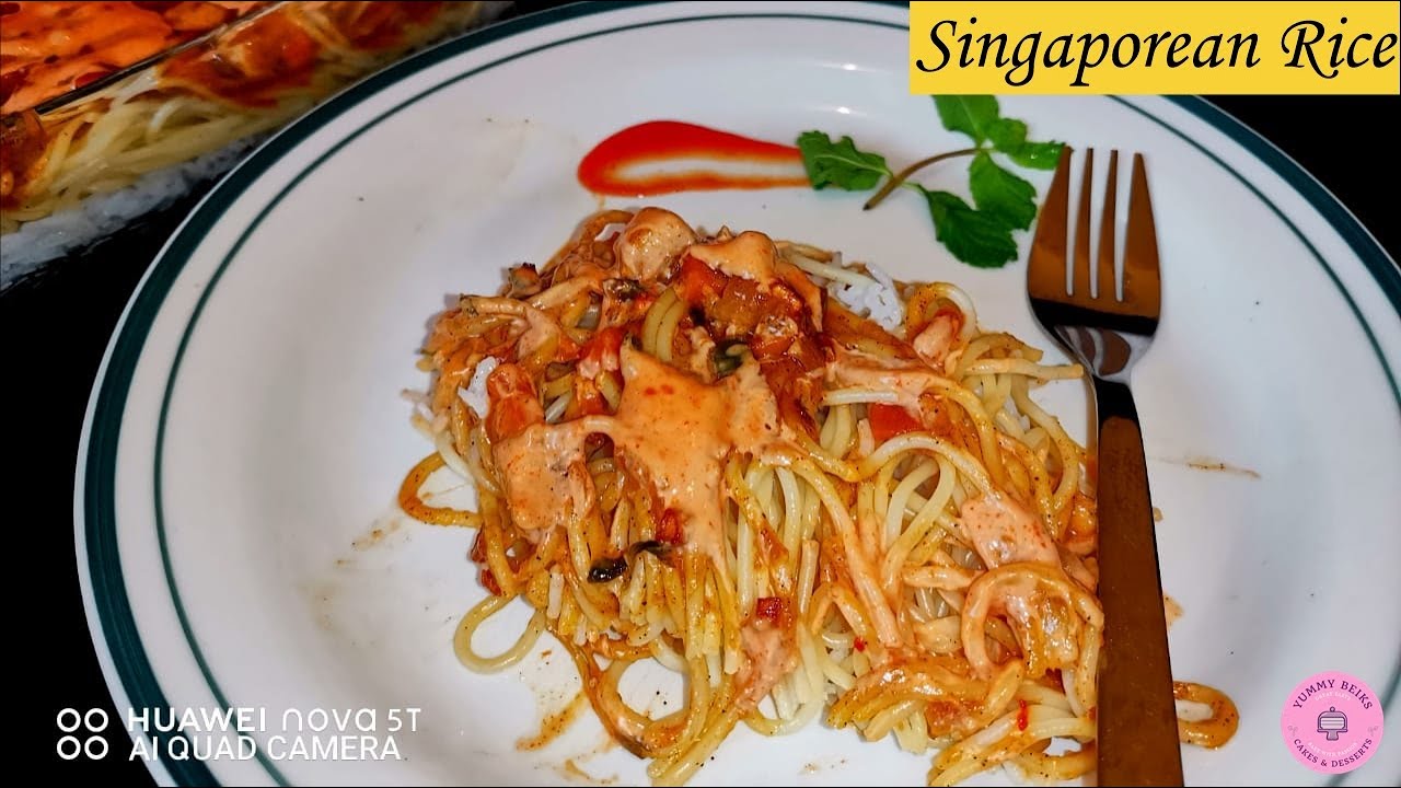 Singaporean Rice | Quick & Easy | Yummy beIks