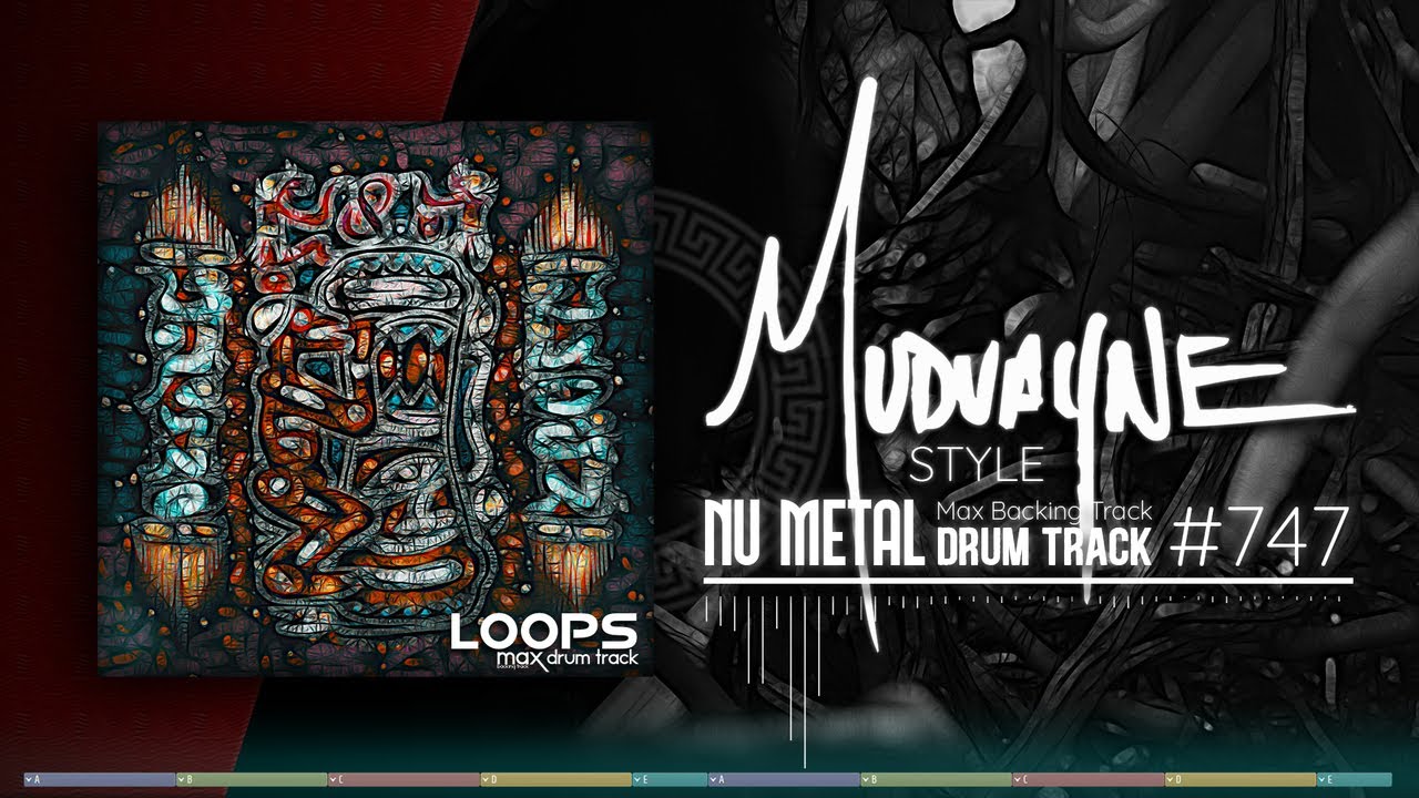 Nu Metal Drum Track / Mudvayne Style / 140 bpm