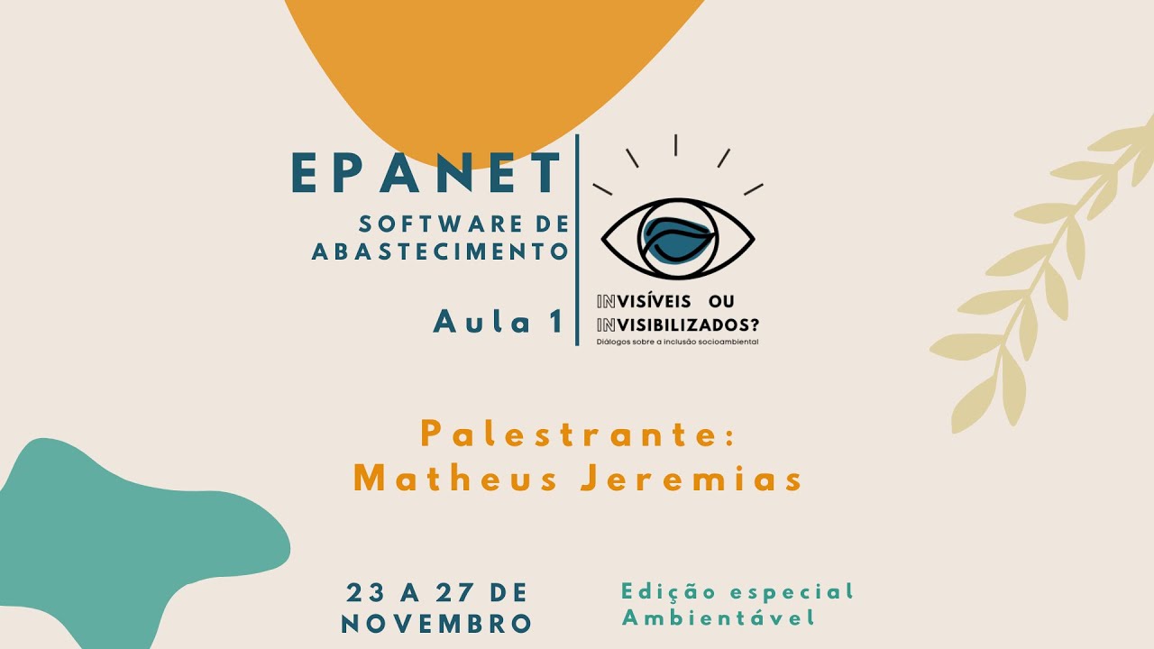 Minicurso: EPANET (Aula 1)