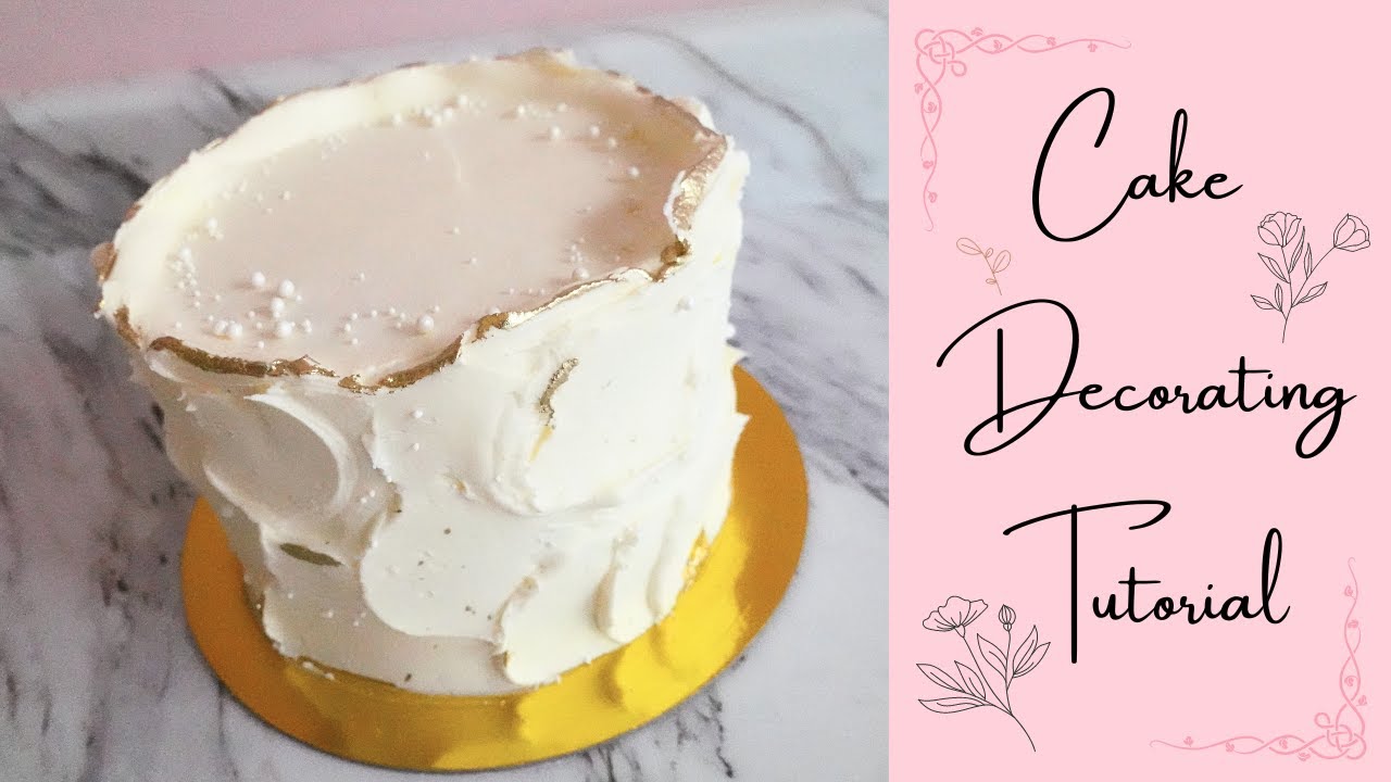 How to Make a Rustic Buttercream Cake | Decorating Tutorial