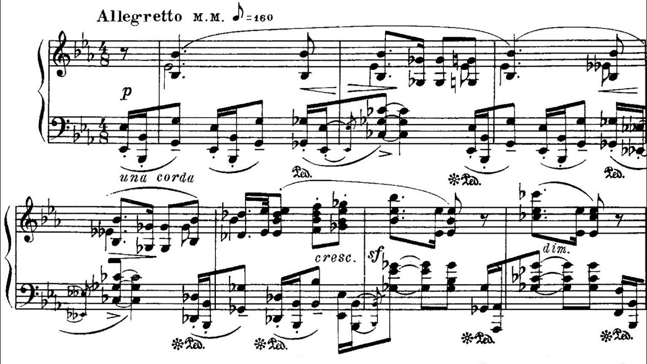 Scriabin: Piano Sonata no. 3, 2nd Movement (Gilels, Horowitz, Gould, Sofronitsky)
