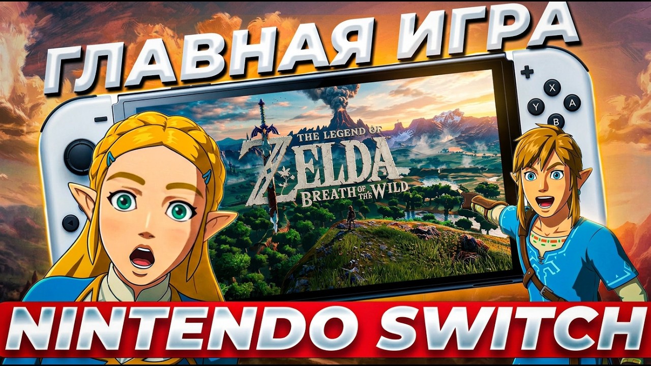 Обзор ЗЕЛЬДЫ Спустя 9 лет, 3 прохождения и 100% Complete | The Legend of Zelda : Breath of the Wild