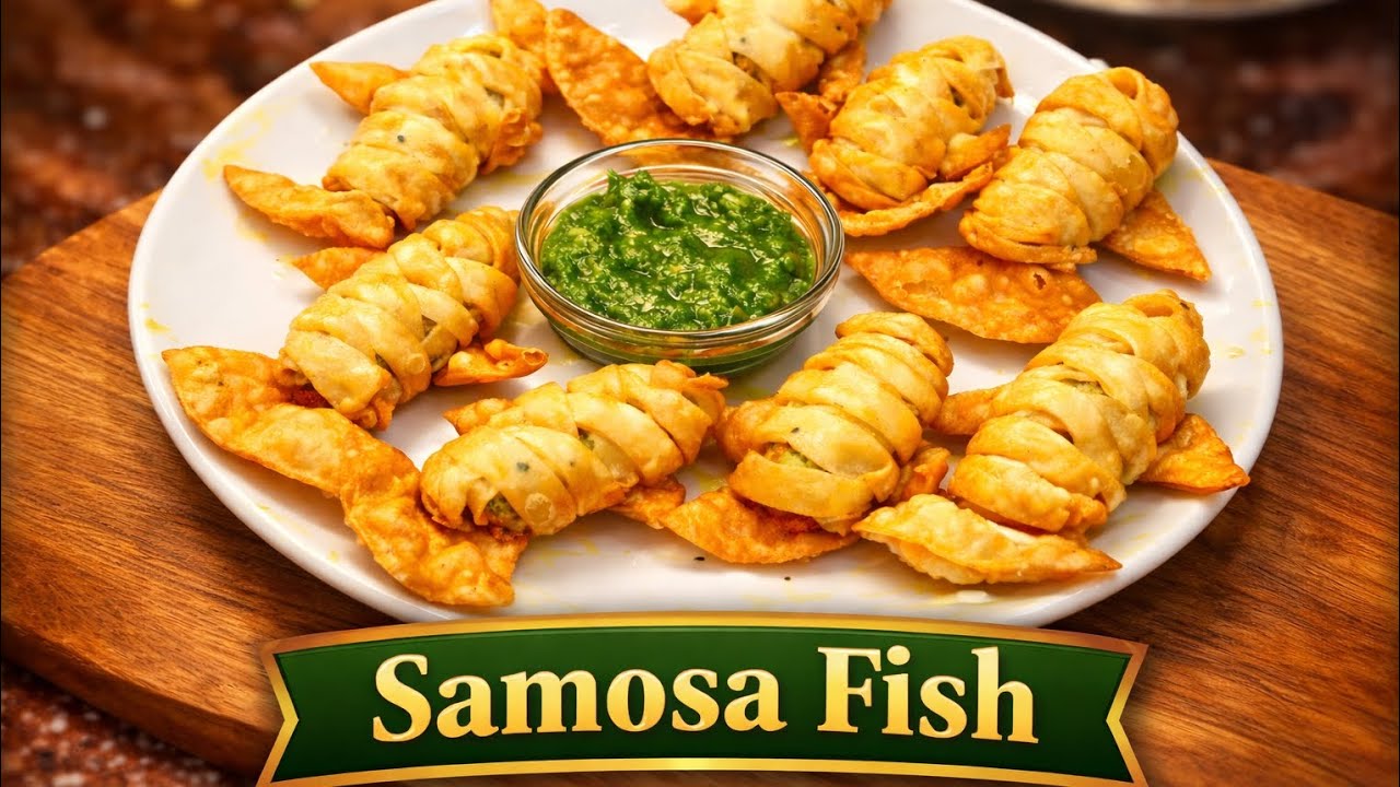 Fish Shape Samosa Banane Ka Aasan Tarika | Samosa Fish