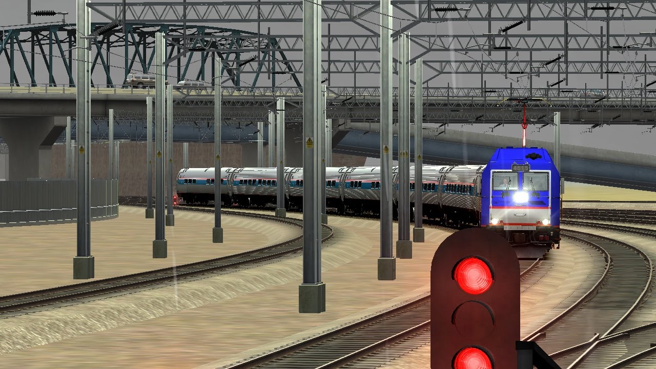 TS2016:  Amtrak ALP45DP New London to New Haven [BSS - NH]