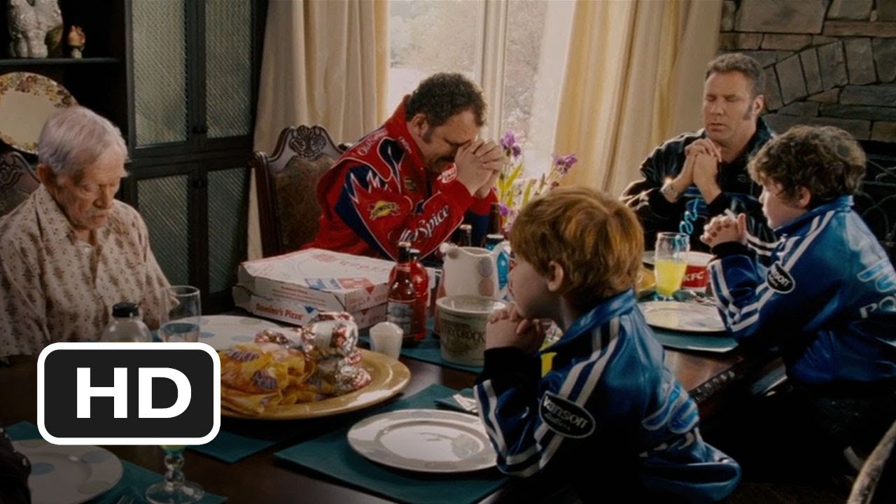 Talladega Nights (1/8) Movie CLIP - Dear Lord Baby Jesus (2006) HD