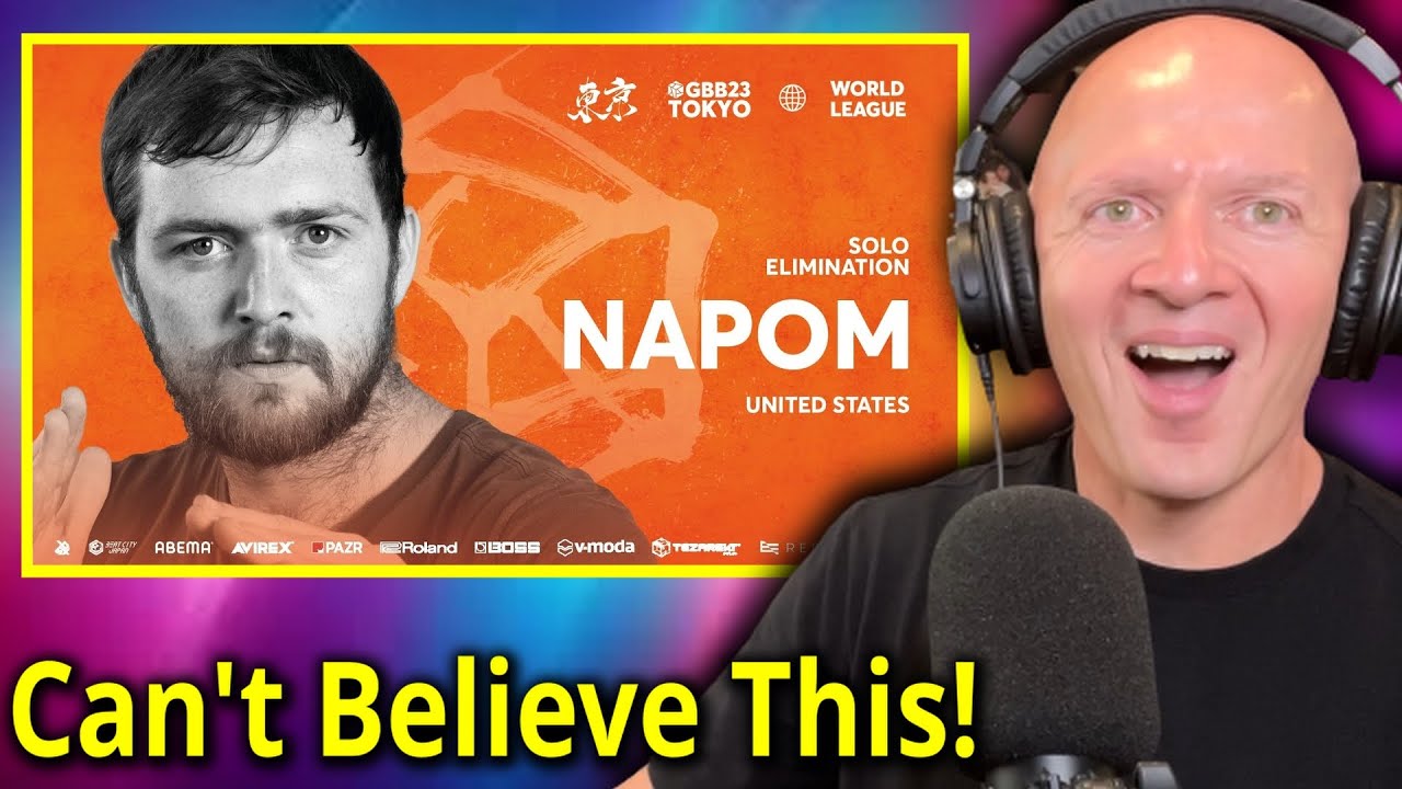 Реакция руководителя группы на NaPoM Grand Beatbox Battle 2023: выбывание в одиночном разряде