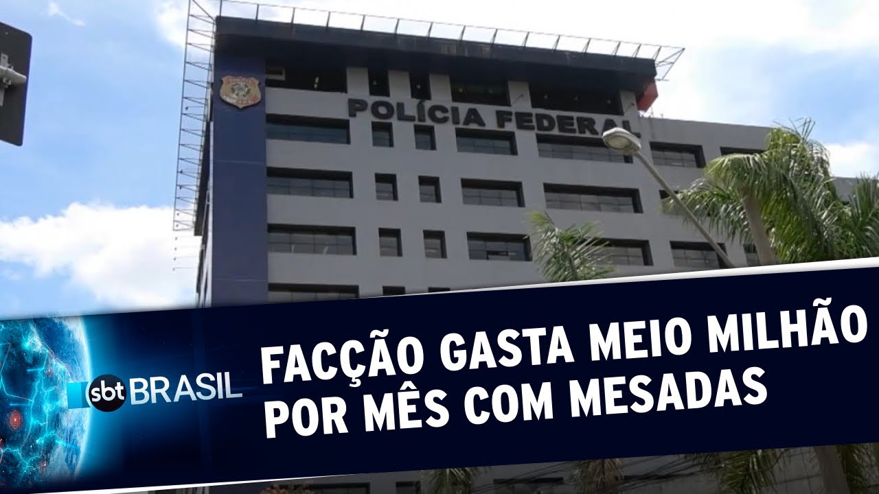 Facção criminosa gasta meio milhão de reais por mês com mesadas | SBT Brasil (07/09/20)