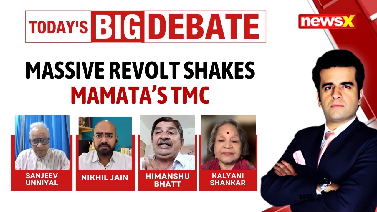 TMC In Crisis: Will Mamata Banerjee Stop A Shiv Sena-Style Political Coup? | NewsX