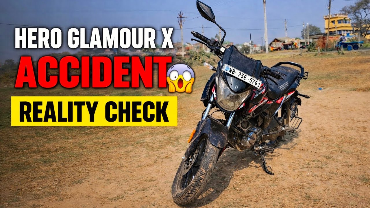 Hero Glamour X Accident Reality ⚠️ | Build Quality Expose