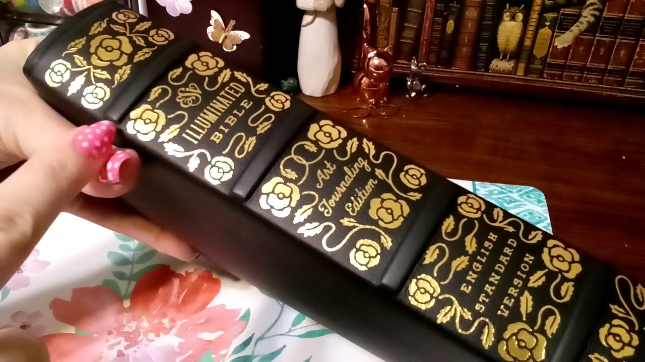ESV Illuminated Bible Art Journaling Bible from Crossway #review #crossway