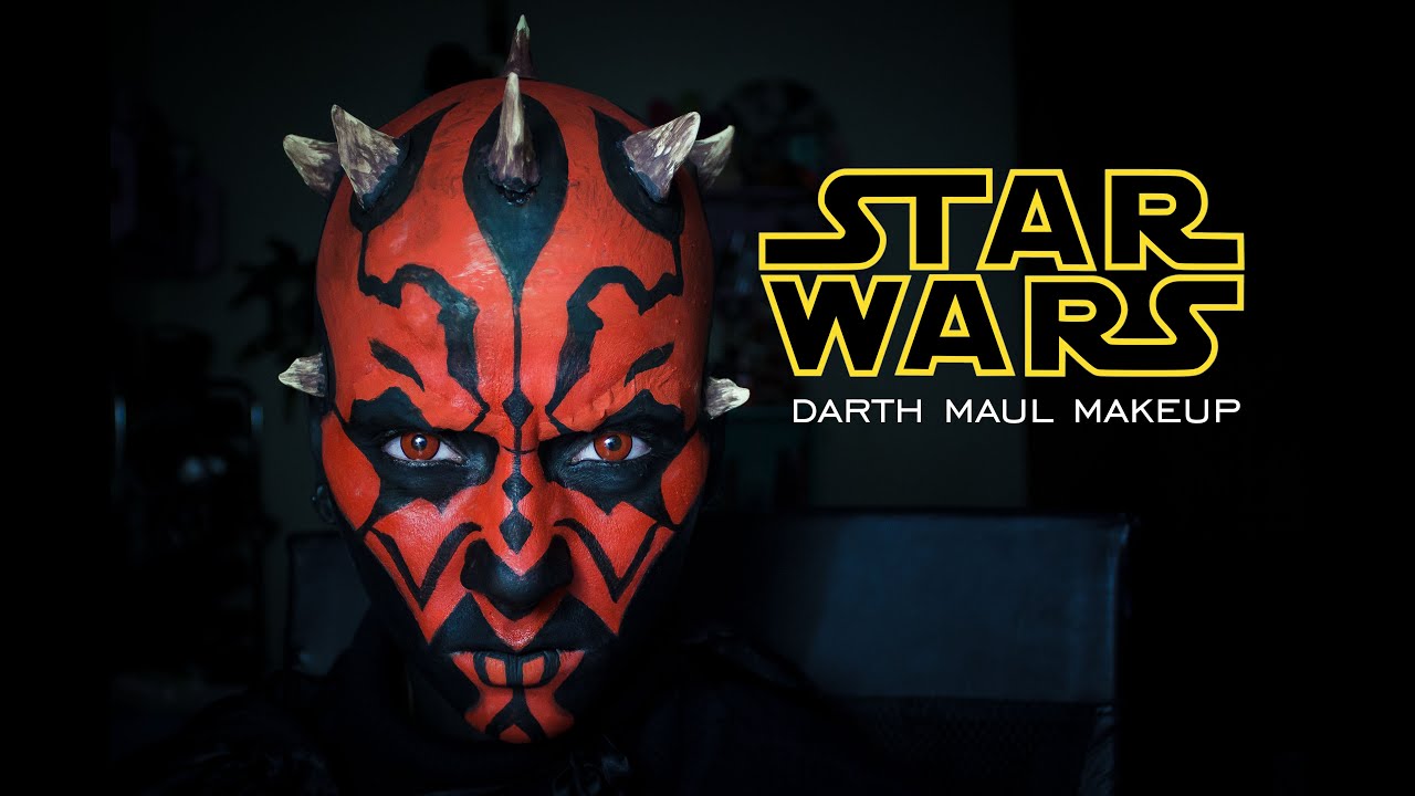 DARTH MAUL | Star Wars Makeup Tutorial (Episode I: The Phantom Menace) | Maquiagem Artística