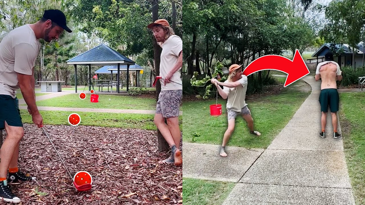 Bucket Golf Part 2 Marty And Michael Style!