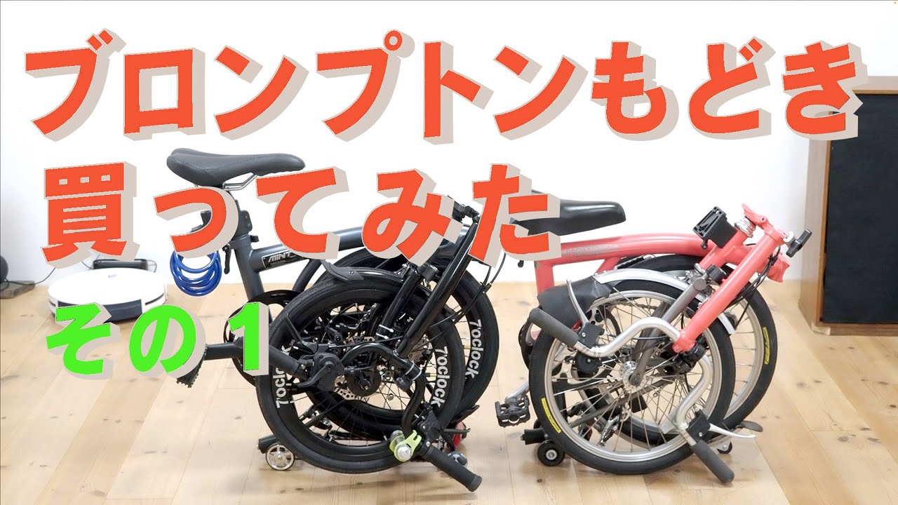ブロンプトンもどき　MintBikeT9Bを買ってみた　その１　Cocoroa通信その94