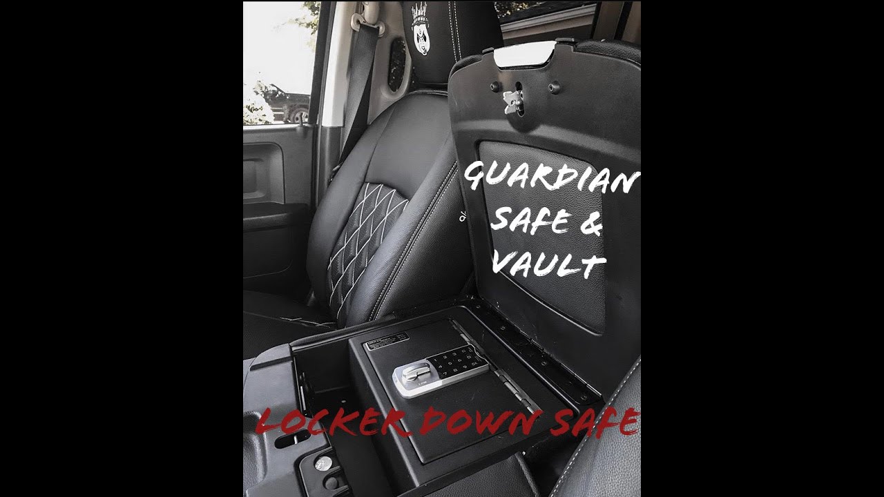 Locker Down Truck Safe from Guardian Safe and Vault Install