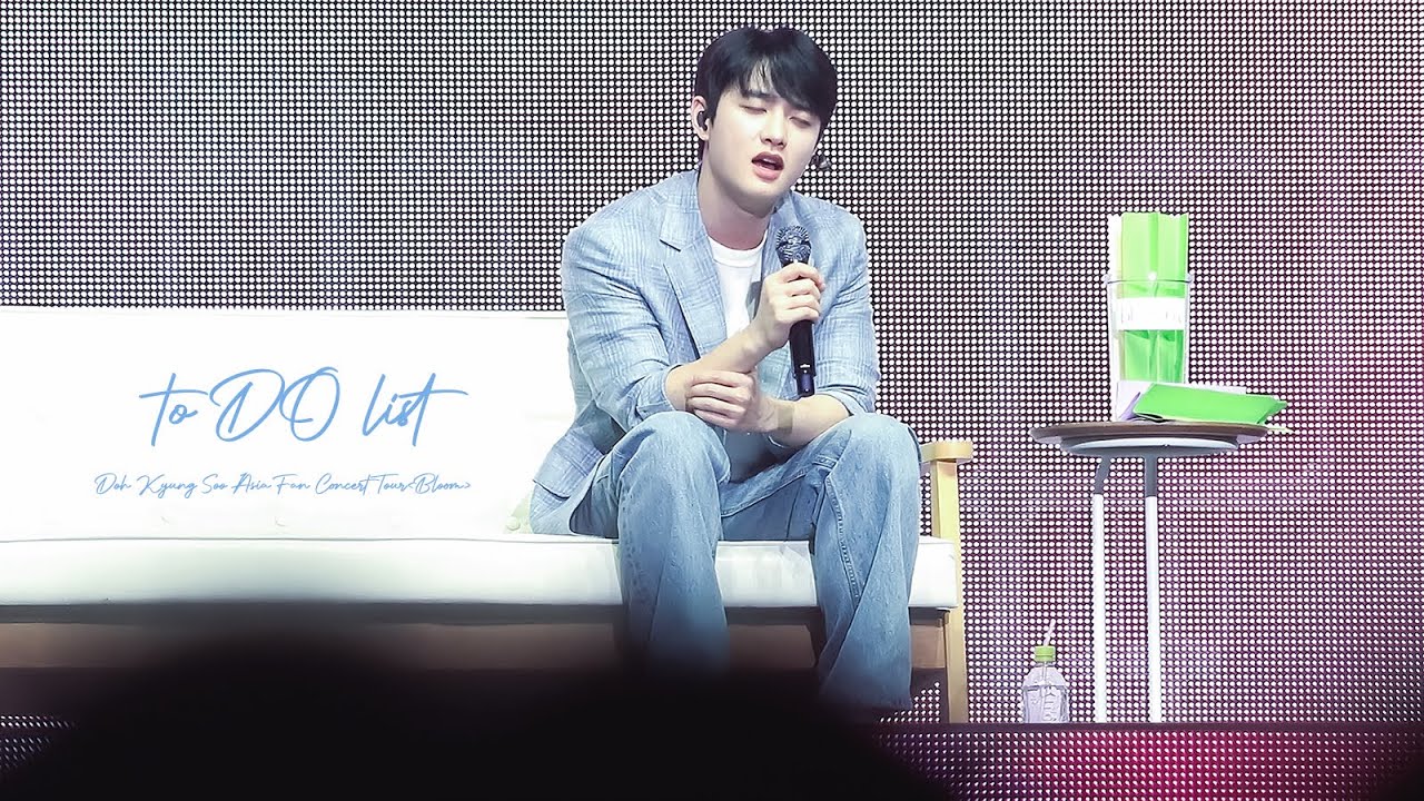 [4K Fancam] 240803 to DO list - Doh Kyung Soo Asia Fan Concert Tour [Bloom] in Yokohama 도경수 직캠