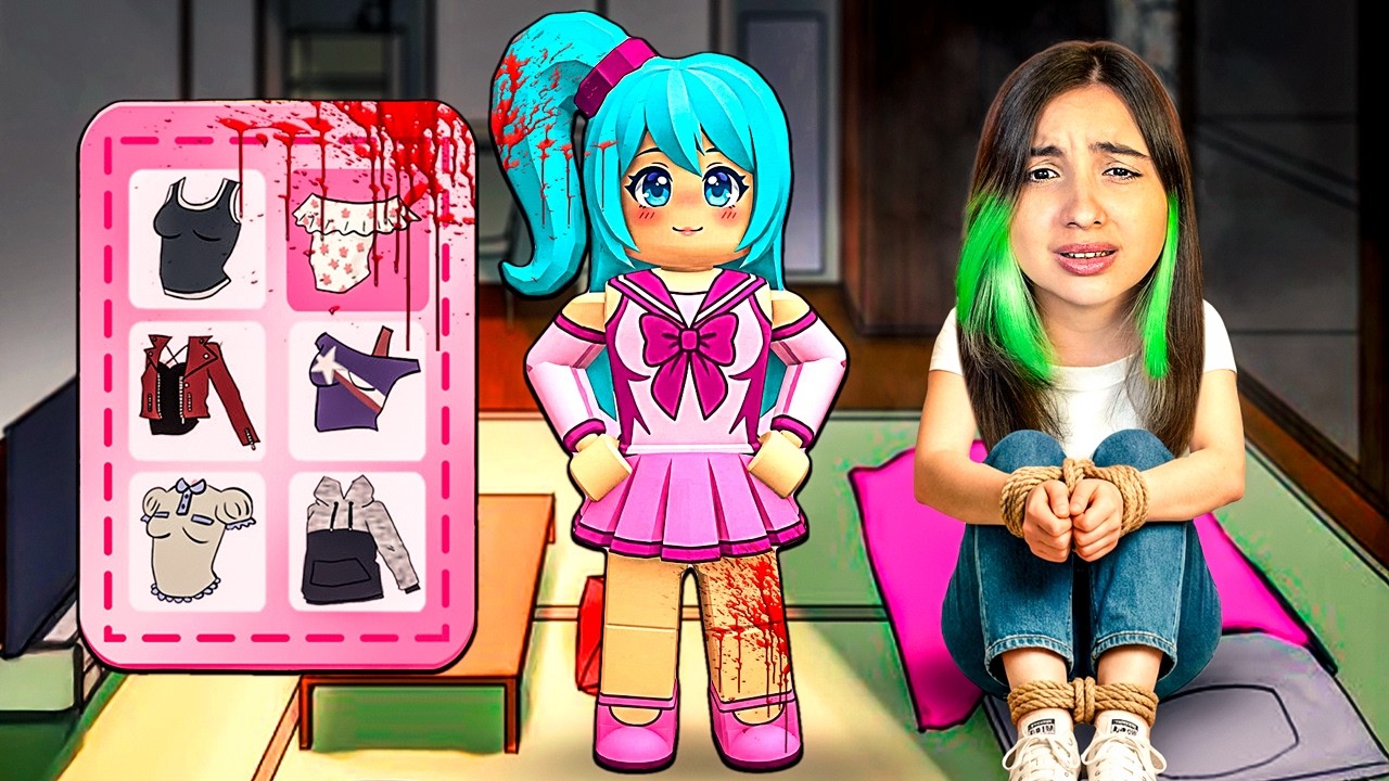 PARECE UM JOGO FOFO PARA MENINAS MAS... ELA NÃO ME DEIXA SAIR.