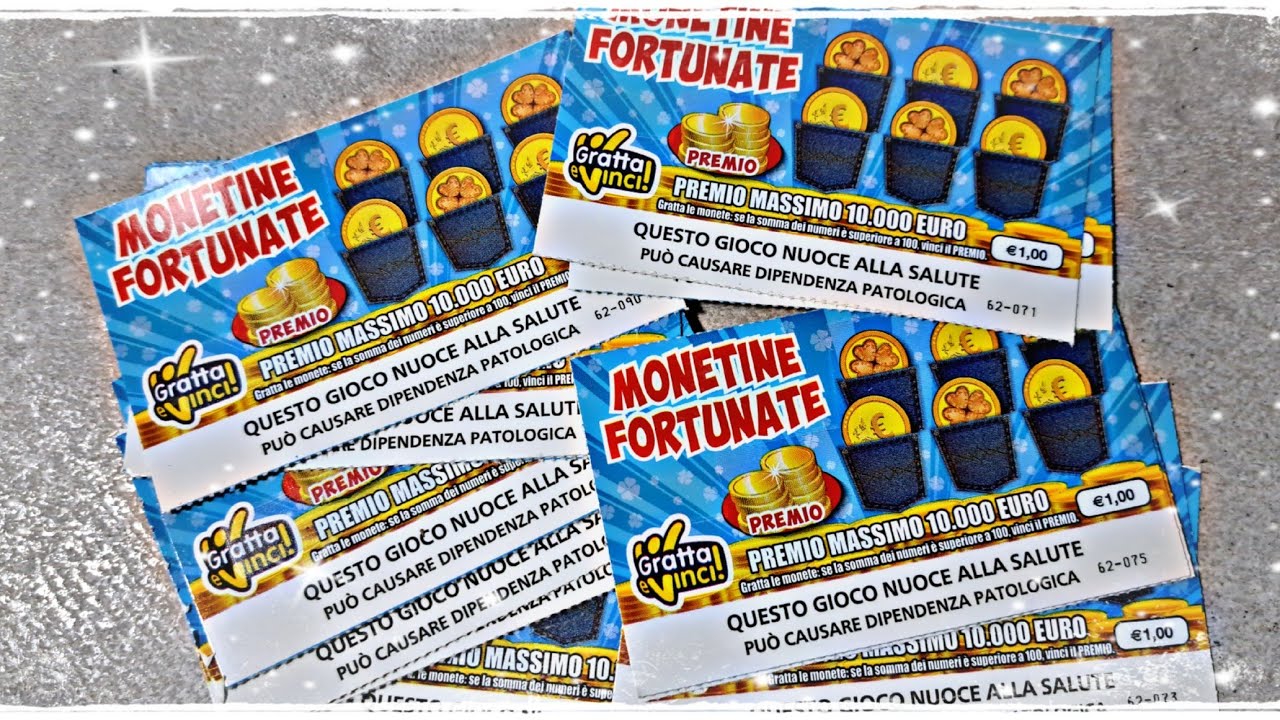Gratta e Vinci Vamos Monetine 🍀🍀🎉🎉💵💵