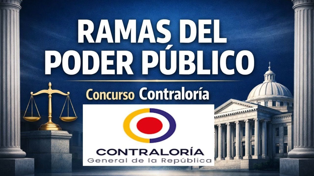 RAMAS DEL PODER PUBLICO CONCURSO CONTRALORIA