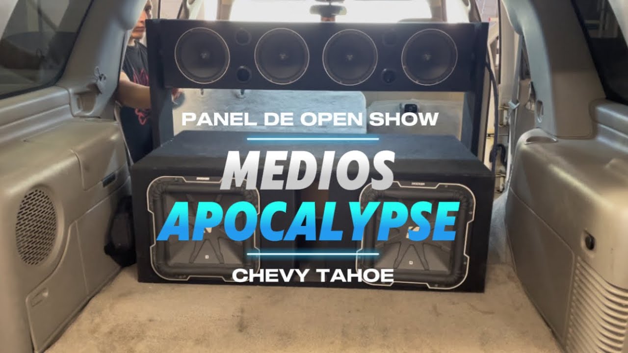 Panel de Open Show para Tahoe con Medios Apocalypse